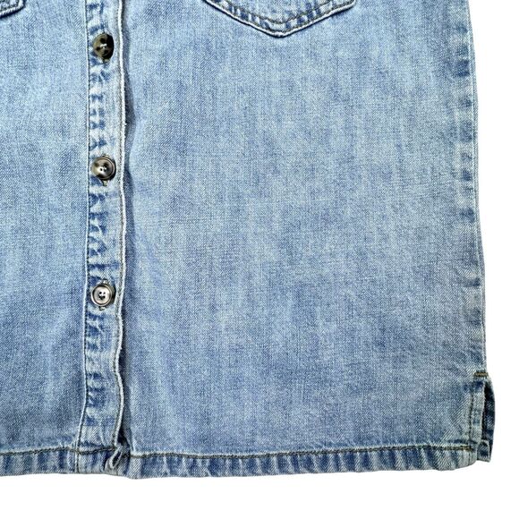 Neuflora Denim Button Down Shirt - Picture 6 of 12